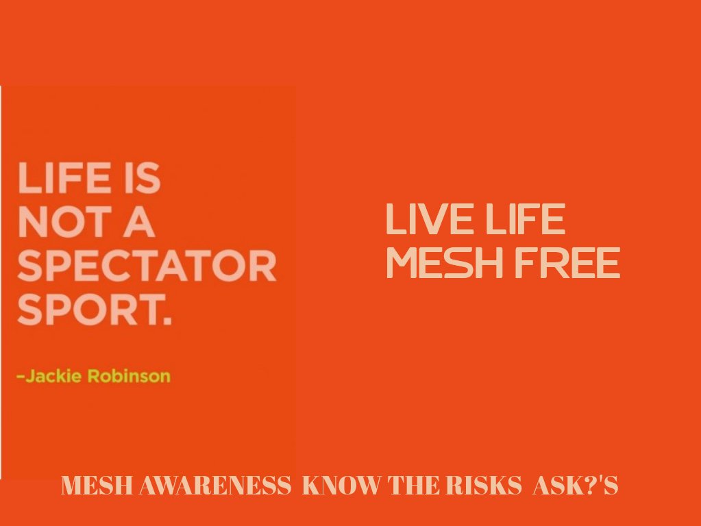 JanUrban12's tweet photo. There is NO #SafeMesh #Mesh is a Permanent #Implant used in #Hernia #PelvicOrgan and #Incontinence Repairs. The Complex Complications are #4Life #HELP is hard to find! Insist on an #Alternative Treatment Don't Just take a #Doctors word 4 its #Safety #FactCheck #SundayMorning https://t.co/CerELj1EJq