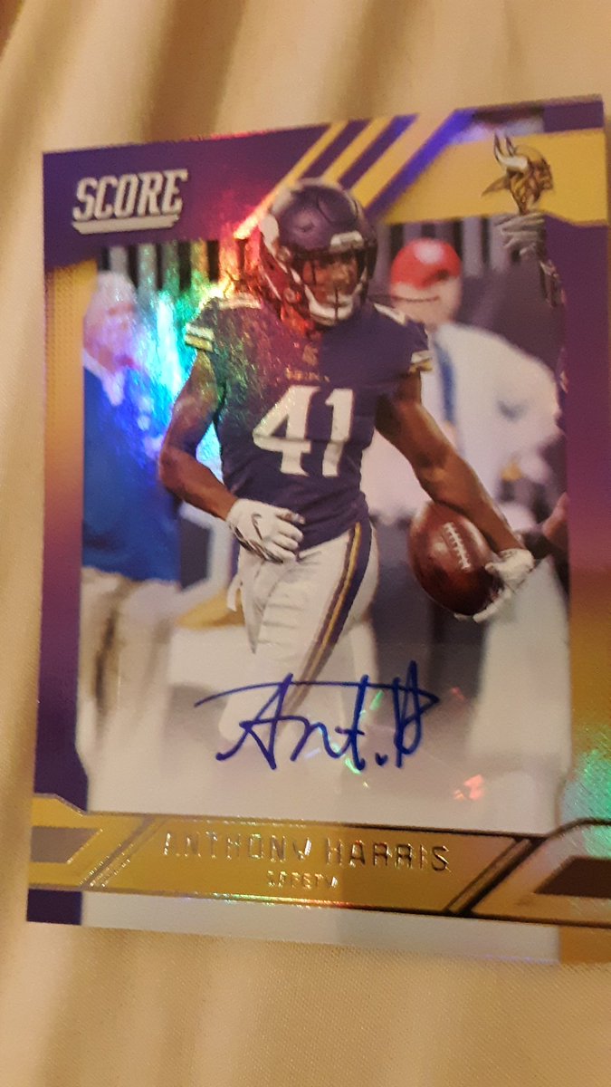 LFSCorey's tweet photo. @PackerCards87 I've got an anthony Harris auto for the vikings fan mail episode a couple weeks ago. Would love to send it his way https://t.co/We2FzIVg0v