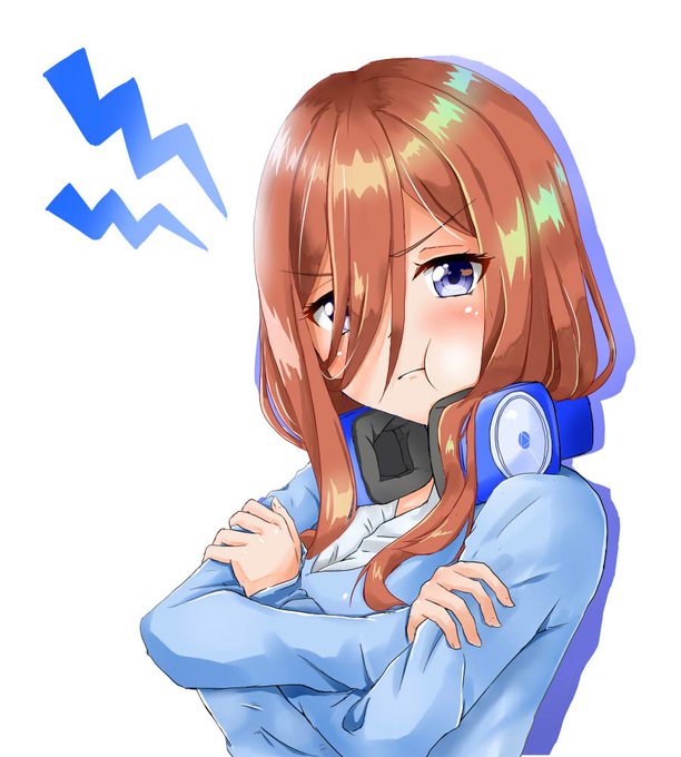 limelightさんがTwitterに投稿した中野三玖(五等分の花嫁)のイラスト。