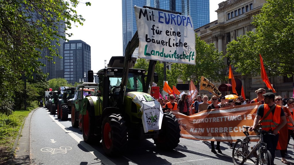 Felsenchen's tweet image. #19May #1EuropaFuerAlle #NatuerlichgehtsumsGanze #Frankfurt #Bio-Bauern