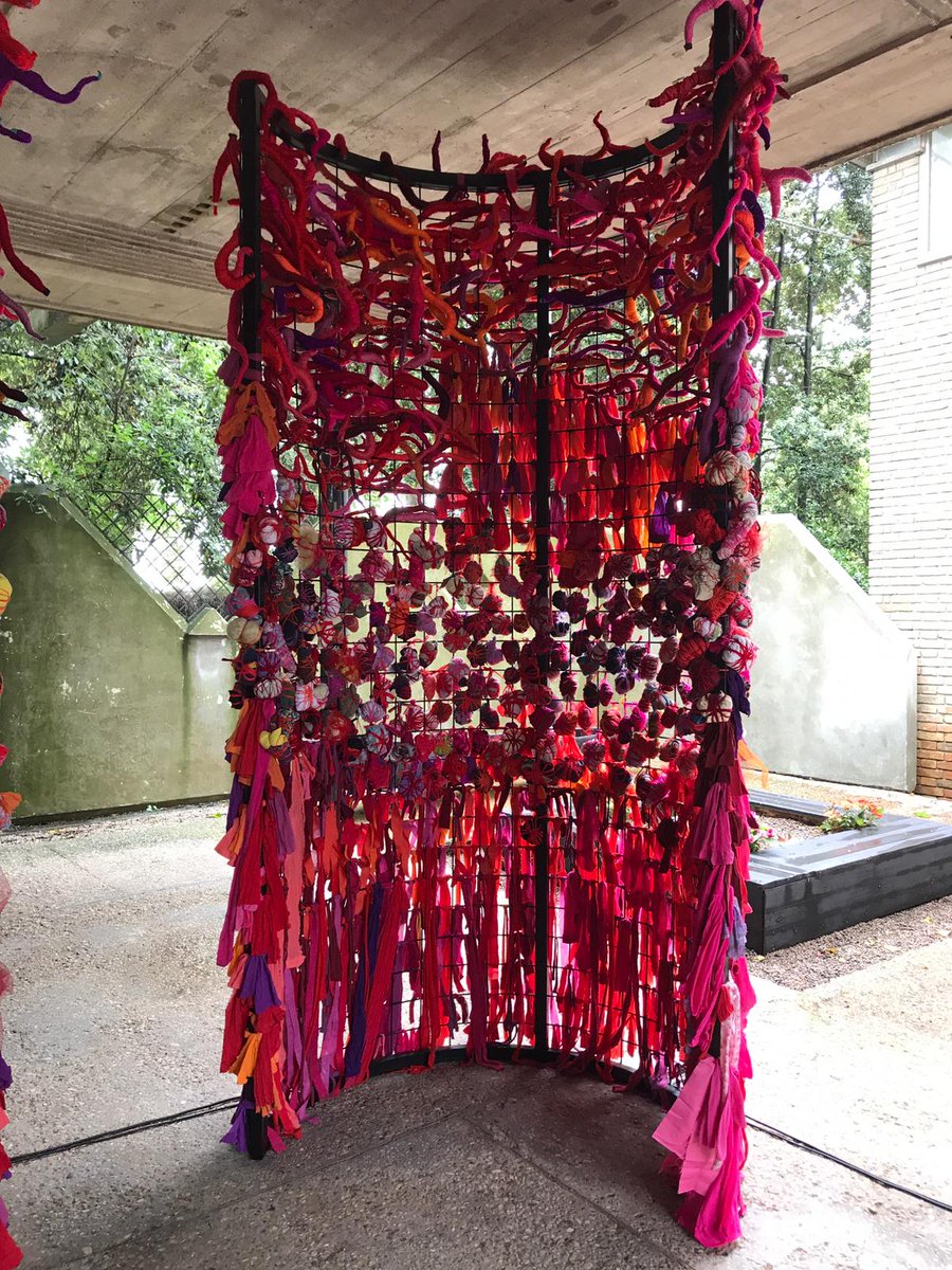 artribune's tweet photo. Apre oggi alla Biennale, dopo molte difficoltà dovute anche allo stato politico attuale, il padiglione #Venezuela. Ecco alcune immagini della mostra curata da Oscar Sottillo Meneses con i quattro artisti Natalie Rocha Capiello, Ricardo García, Gabriel López e  Nelson Rangelosky. https://t.co/SHoENiVHJ6