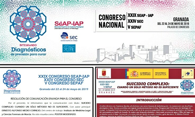 Dr_EMC_Forense's tweet photo. @EJAutopsy @SEAP_IAP nuestro póster listo para V_Congreso Nacional Sociedad Española de #Patología #Forense. Ahí nos vemos🎯
#SEPAF #autopsia #SEAP2019G #JuntoSomosMásForenses 😎 ✌ https://t.co/MgMYadNX29