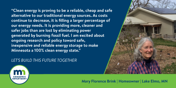 MNCommerce's tweet photo. Minnesotans are ready for a 100% clean energy state. Let's get this done together, #mnleg. #OneMinnesota #CleanEnergyMN https://t.co/ppNTLsBUhL