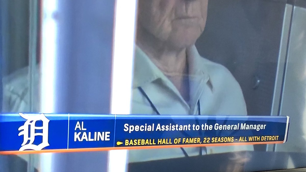 ericsports's tweet photo. Al Kaline is a real life Dwight Schrute https://t.co/2u5QHv97CL