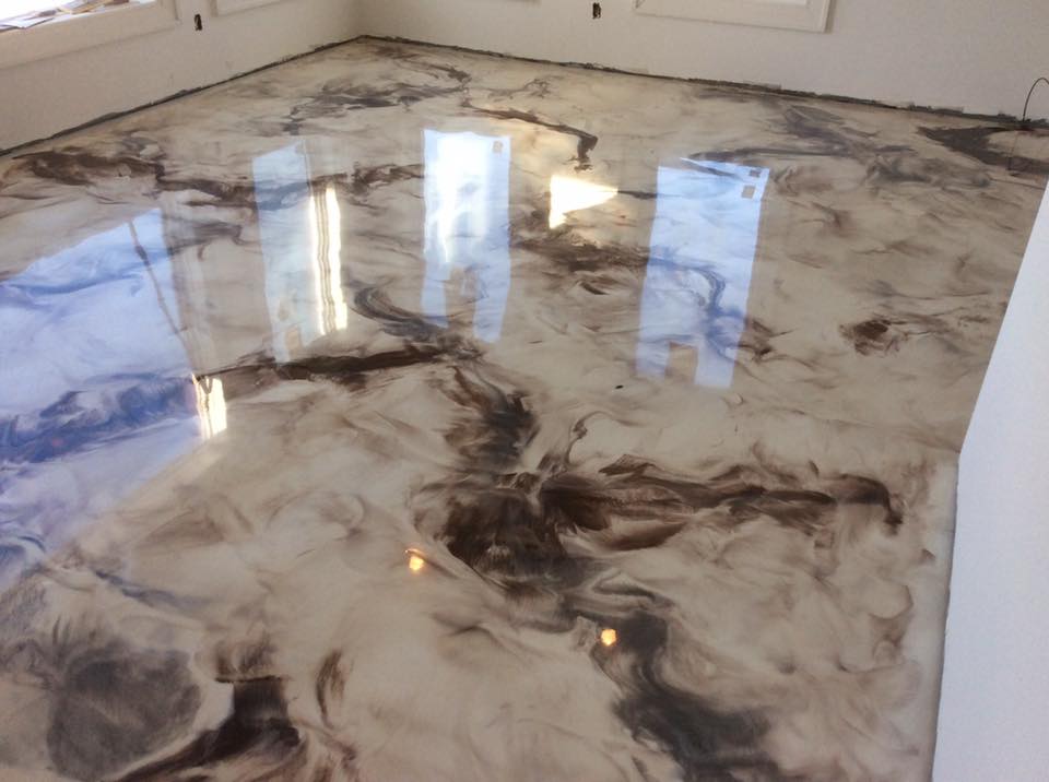 Epoxy845's tweet photo. Throwback of metallic epoxy floor we did. Call 845-202-2197 for your free quote #metallicepoxyfloors #epoxyfloors https://t.co/cpuh8borIl