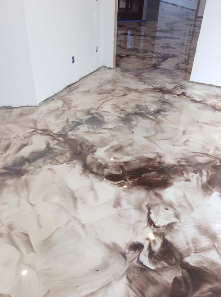 Epoxy845's tweet photo. Throwback of metallic epoxy floor we did. Call 845-202-2197 for your free quote #metallicepoxyfloors #epoxyfloors https://t.co/cpuh8borIl