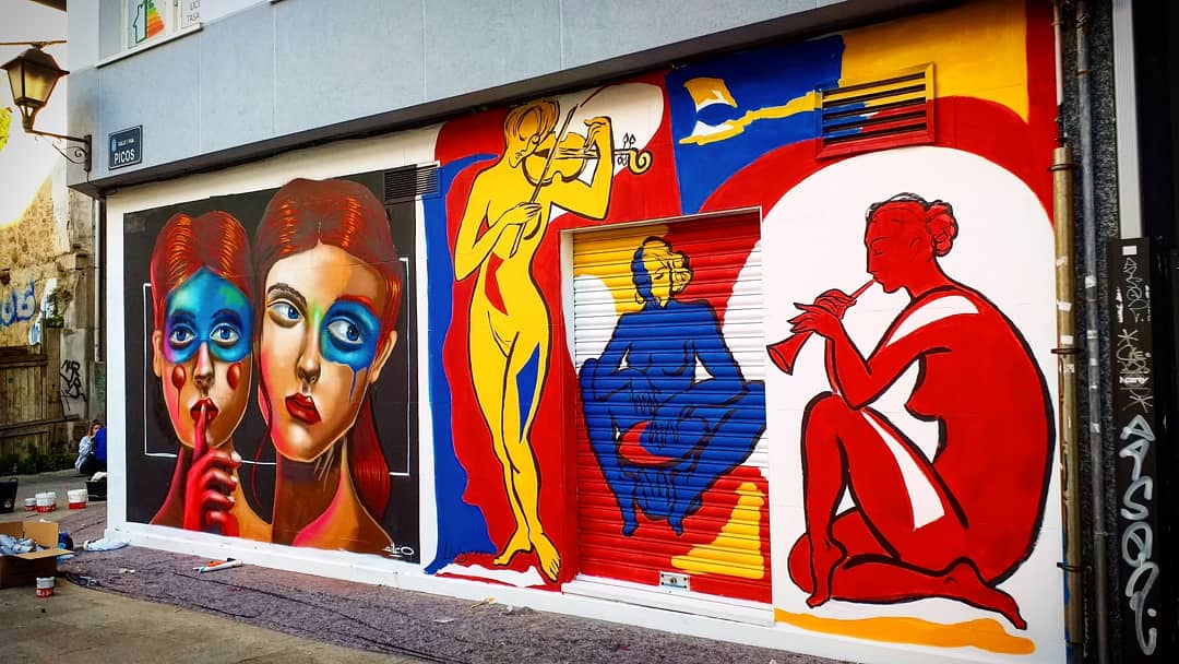 silcerino's tweet photo. #Coruña | Terminando el día y la I edición del #RuarteFest en el Orzán con nuevos murales decorando las paredes. #Ruarte
➡️ https://t.co/GDxd0WhcmC https://t.co/GqptfJ5V3h