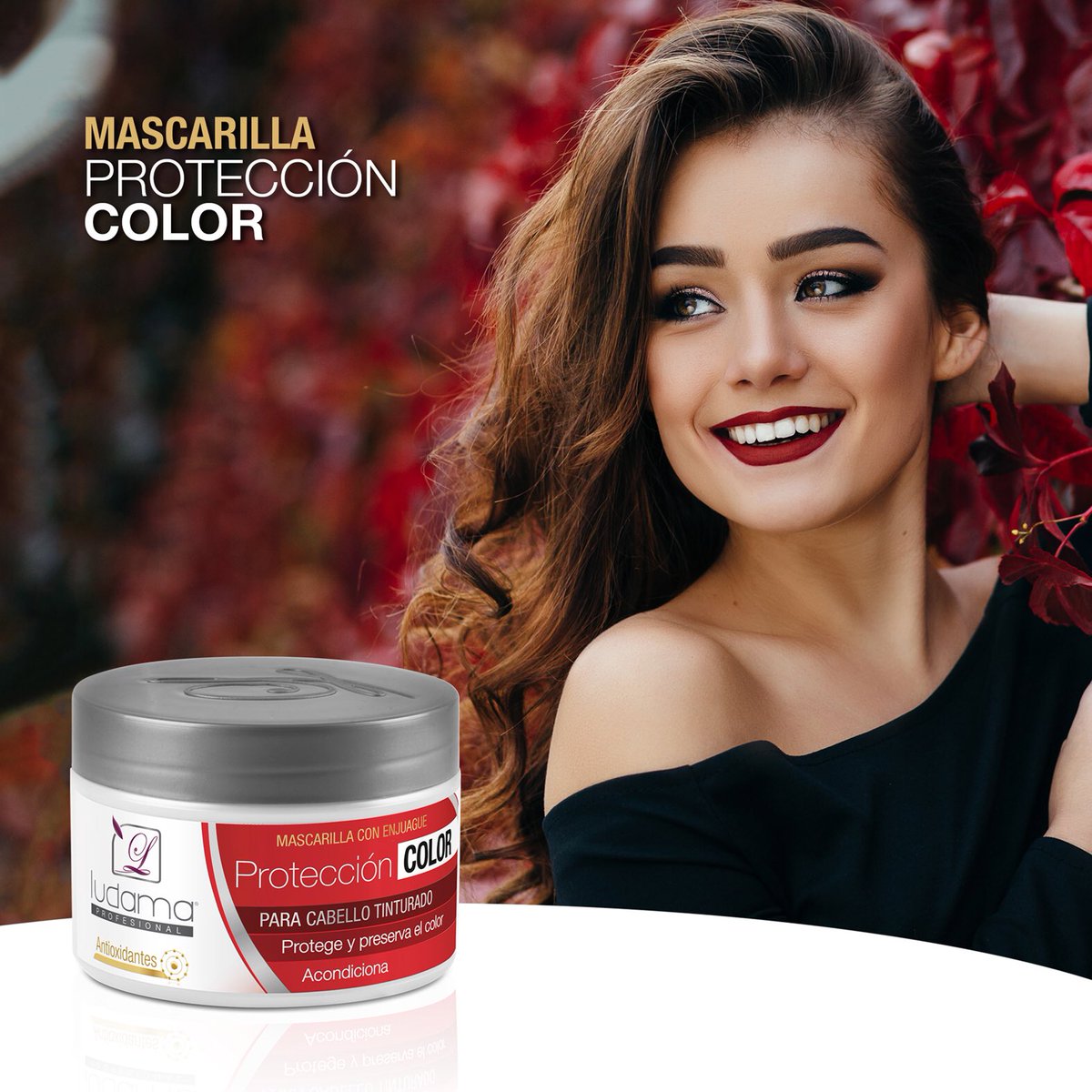 ludama_ec's tweet photo. Preserva el color de tu cabello por mas de 20 ciclos de lavado con #MascarillaProteccionColor y #realzatubellezaconludama💆💇 https://t.co/PP6llGcmpH