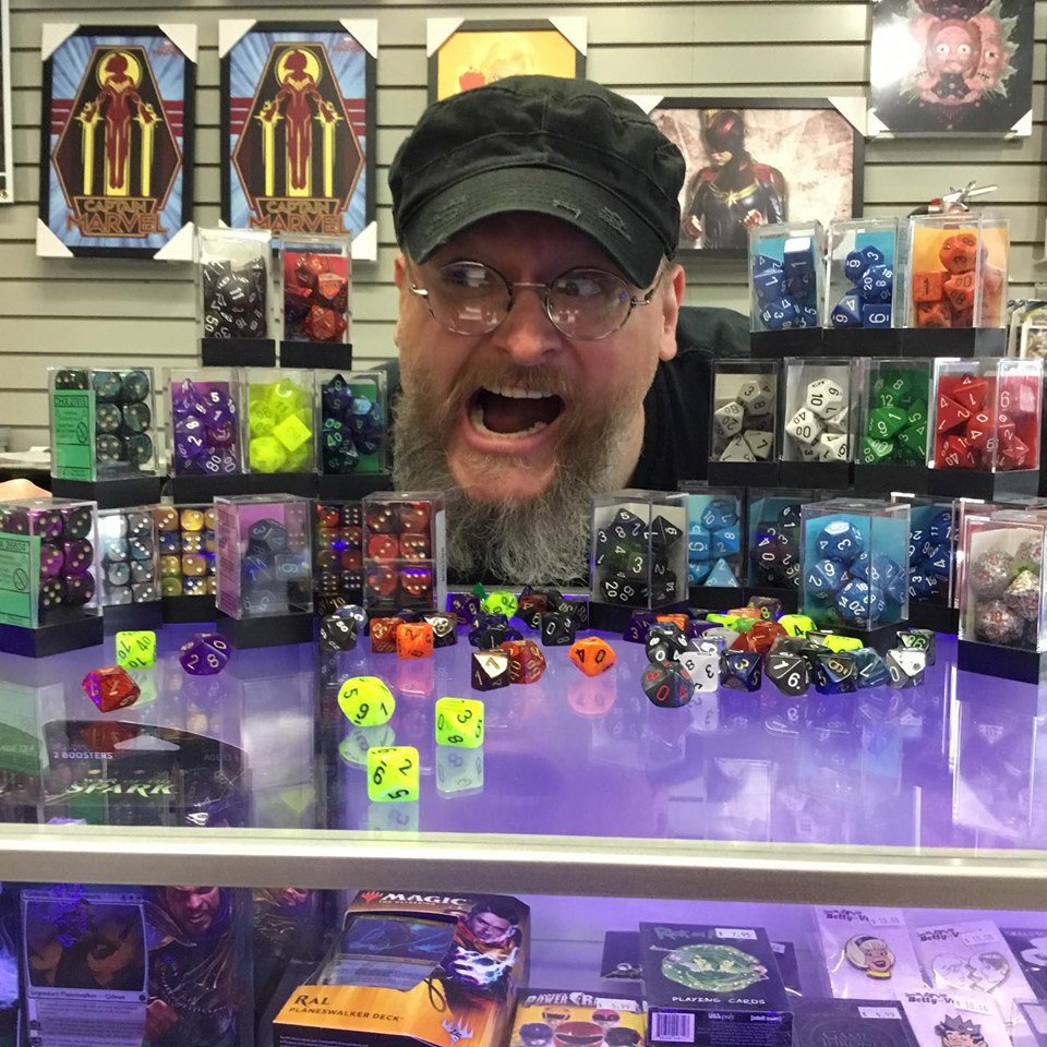 PortlandTFAW's tweet photo. On the weekends, all our games and gaming supplies are 15% off! Yes, Ethan; that INCLUDES dice!!!
#dice #games #boardgames #roleplayinggames #dnd5e #dungeonsanddragons #pathfinderrpg #pokemon #magicthegathering #sale #nebroadway #portland #tfaw #thingsfromanotherworld https://t.co/wUpS4PKhrP