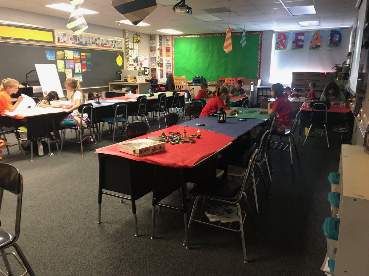 Student Choice Day!! All things Harry Potter! Soooo fun!! #FESSCD2019 #incubatingawesome