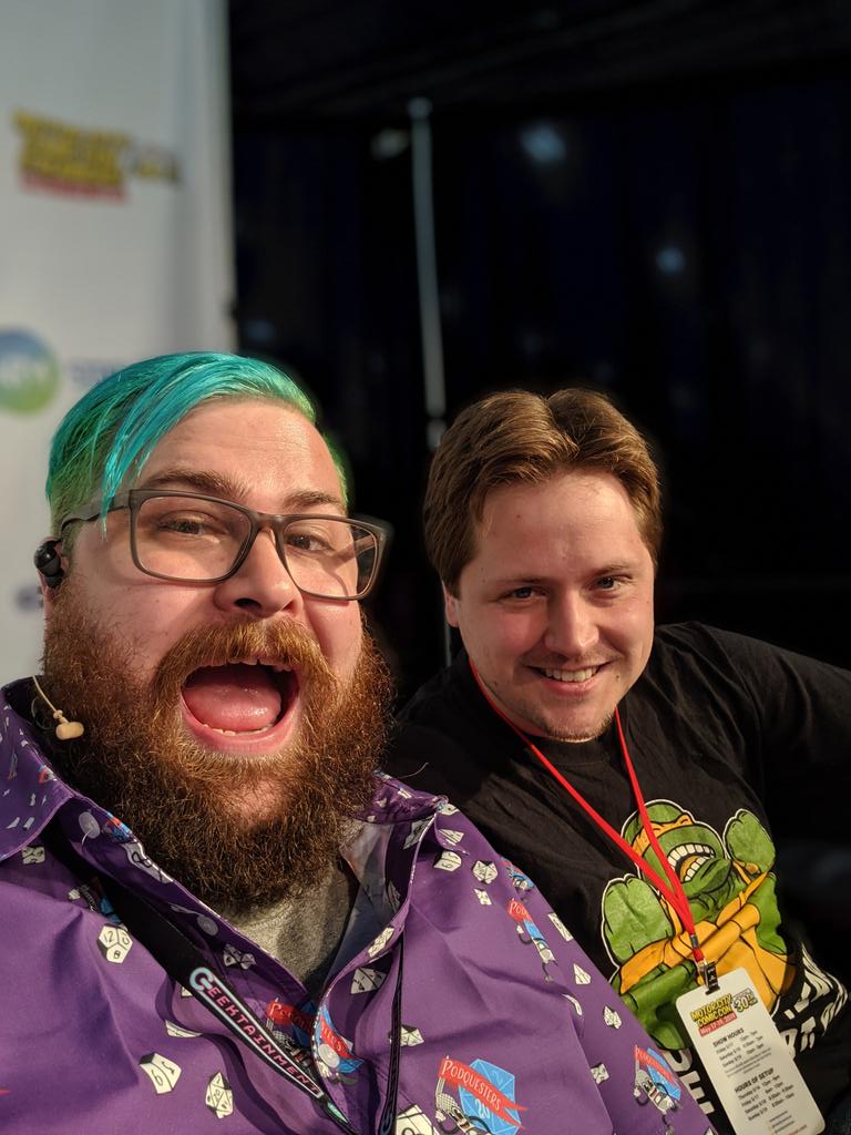 IronAndyMK85's tweet photo. Last chance to see @AshPaulsen here at @MotCityComicCon on the #geektainmenttv and @NewRadioMedia stage! #comiccon #motorcitycomicon #gameexplain #comics https://t.co/Erlkdnm5Zq