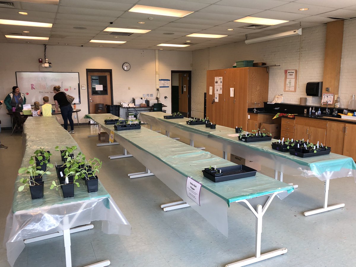 Creekside205's tweet photo. The Creekside Plant sale was a huge success.  We are so thankful for everyone that came out to support our Kitchen Garden program! https://t.co/JnW71UCC9S