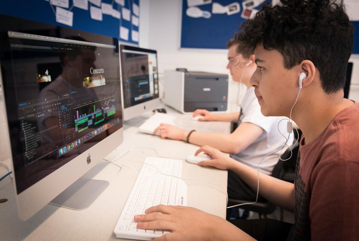 Strode's College tweet media