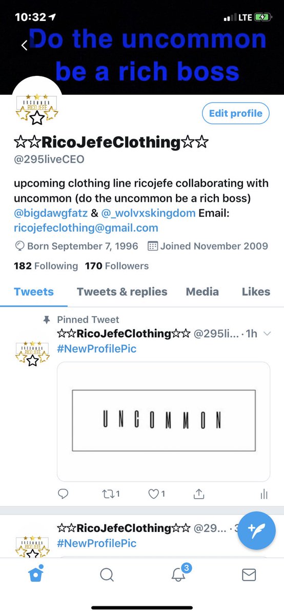 BigDawgFatz's tweet photo. Upcoming clothing line ricojefe &amp; uncommon .. follow @rico295jefe #ricojefeclothing #295live https://t.co/UxiGqFrQvm