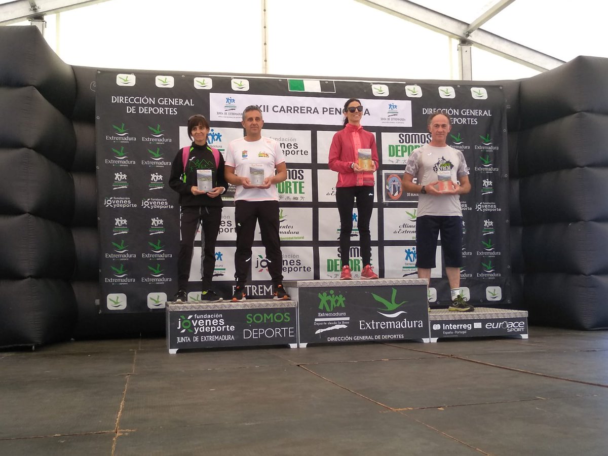 CAMiajadas's tweet photo. Hoy hemos estado en @carrerapencona , un clásico del calendario Fexme, Jose ha hecho la carrera larga.En la corta, Ino ha quedado tercero de su categoría, y Lorena y Marian, segunda y tercera en la suya. Grandes parajes, extraordinaria limonada y migas para una gran mañana https://t.co/DE1LXpNvqb