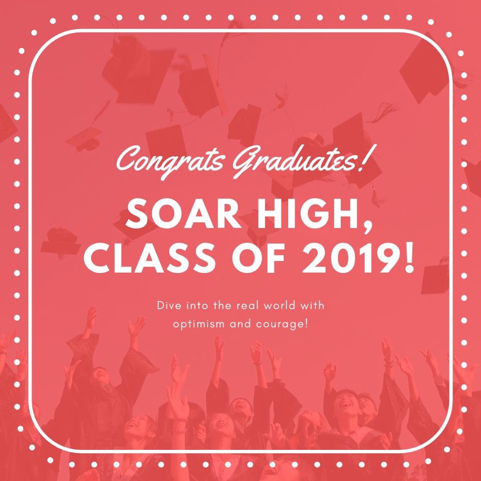 Tech PR would like to conGRADulate all of those who walked the stage and received their diplomas yesterday! #FromHereItsPossible #WreckEm