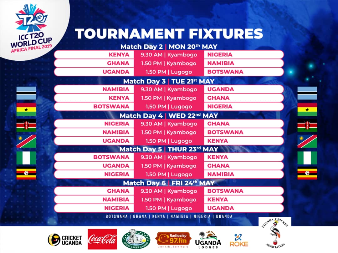 upcoming matches world cup t20