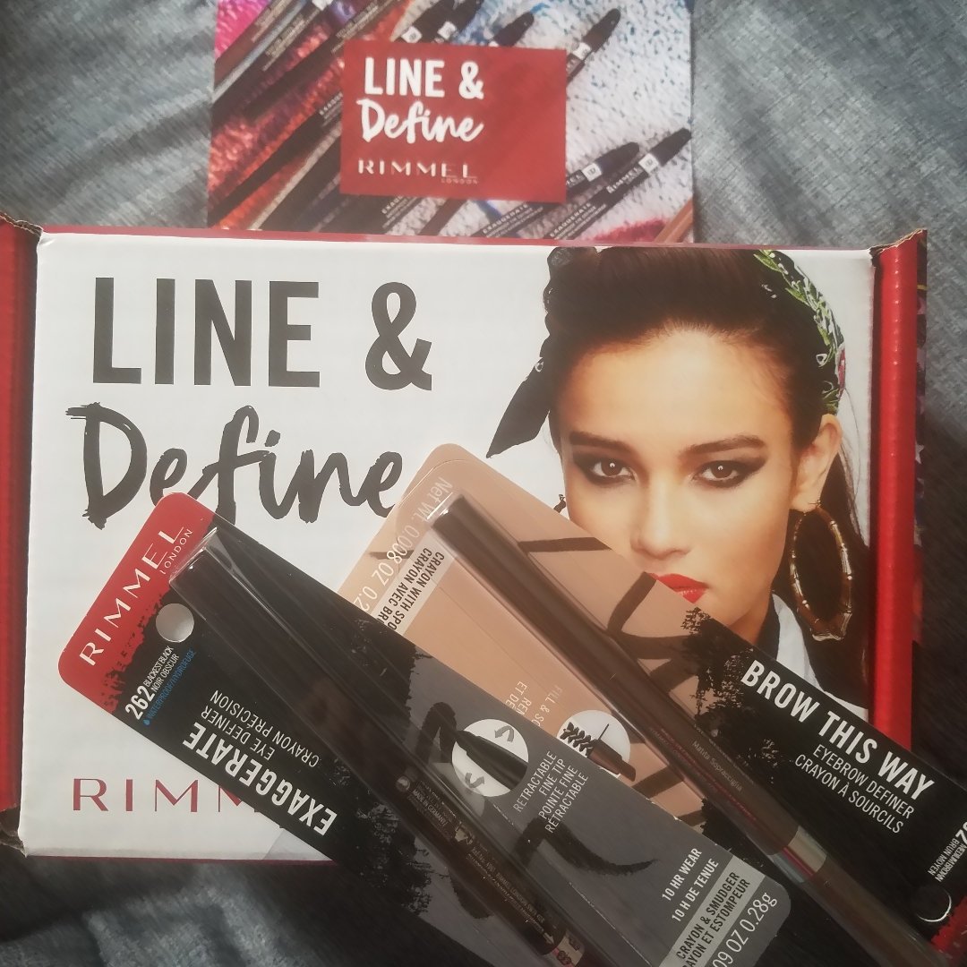 mcp956's tweet photo. I received these Rimmel products for free from Influenster for testing purposes. #exaggerate #edgeyourlook https://t.co/qGAya5HHhH