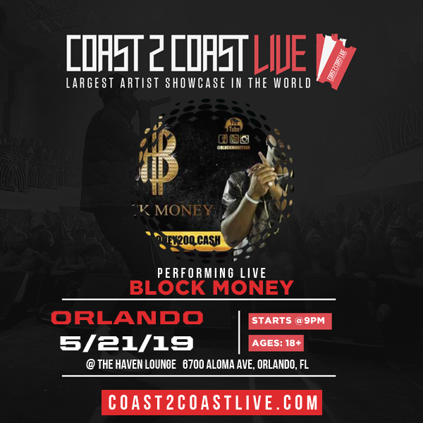 mrblock407's tweet photo. I'm performing at Orlando 5/21/19 to win $50K Grand Prize! #Coast2Coast https://t.co/yhLebIVwhN