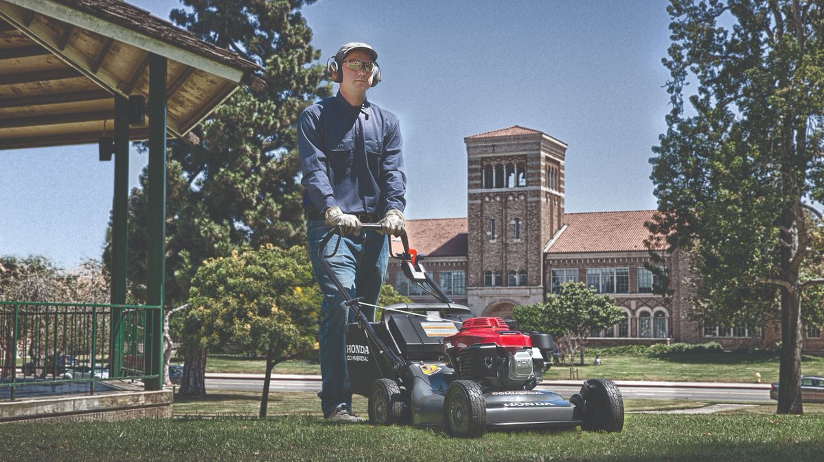 Tough and powerful mowers for even the most demanding commercial needs.  #Honda #HondaMower #HondaPowerEquipment