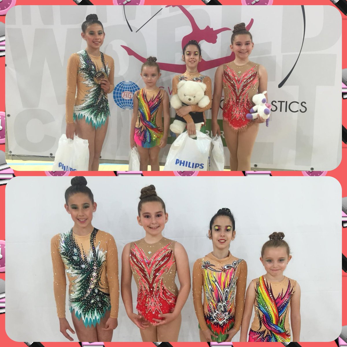 GR_ESFERA's tweet photo. En el Torneo Olimpo en Guadalajara, Carla Gómez 4° y Nora Peña 4°!! 🏆🏆 Enhorabuena Guapísimas!! 💜😍💪 https://t.co/6TqNxD1wmw