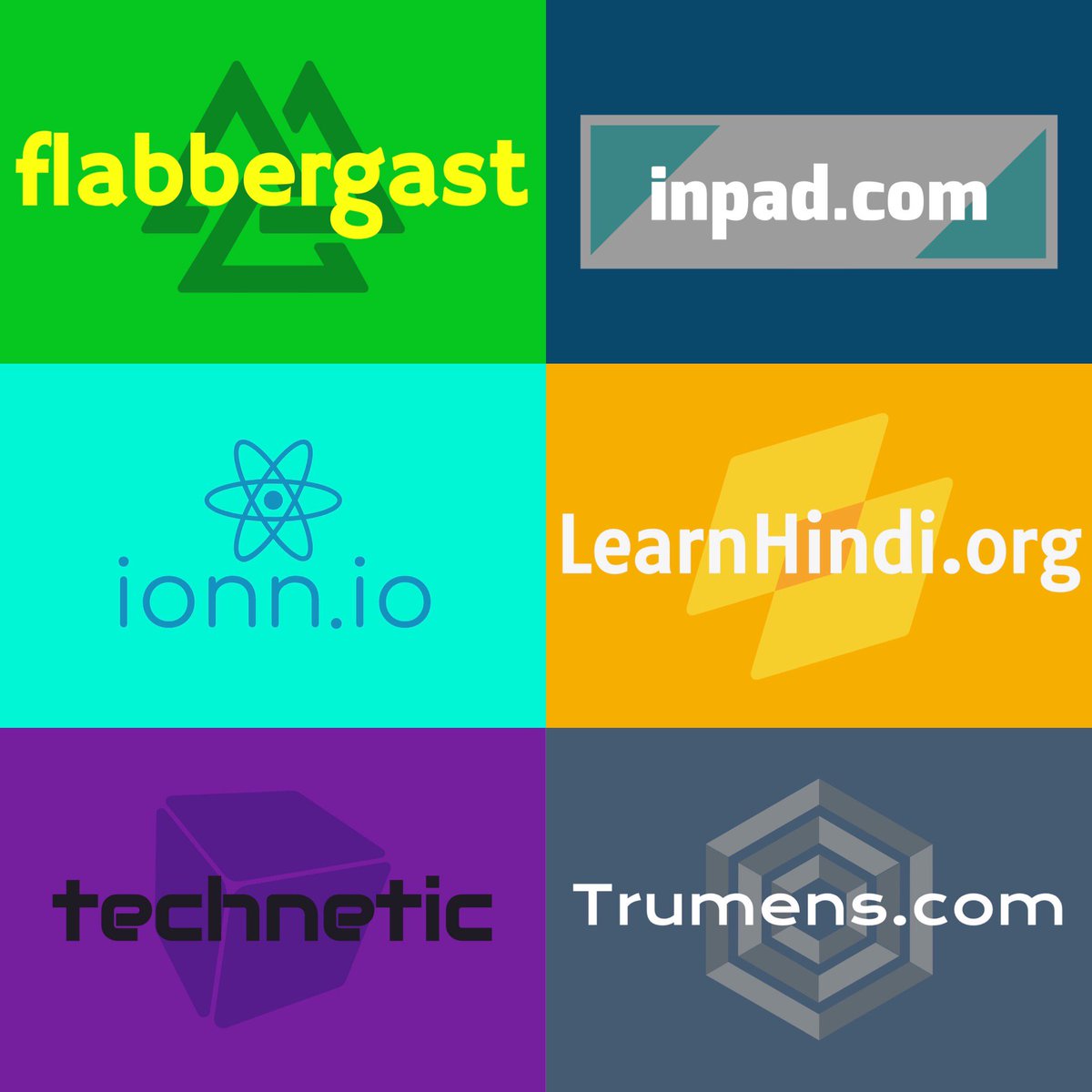 TheDomainLine's tweet photo. Flabbergast-com, InPad-com, Ionn-io, LearnHindi-org, Technetic-com, &amp; Trumens-com
See these &amp; many other #brandable #PremiumDomains at https://t.co/DtoI3vv4J8! 

#flabbergast #surprise #inpad #in #pad #ionn #ion #learnhindi #learn #hindi #technetic #tech #technology #trumens #com https://t.co/lhWdQ4aG9s