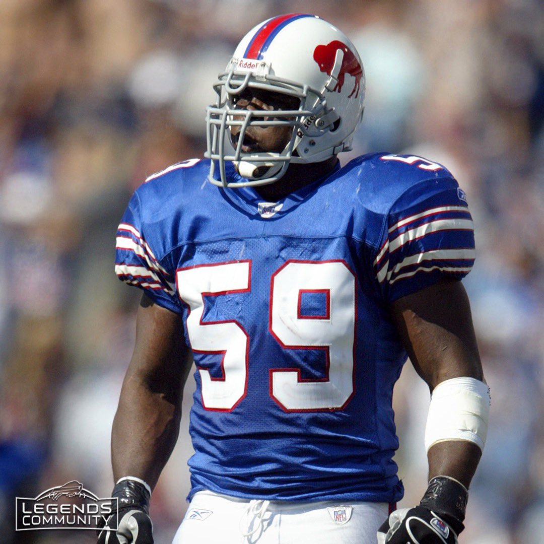 Happy Birthday to 16-year NFL vet, Bills Legend, LB, London Fletcher! (Bills, 2002-2006) 