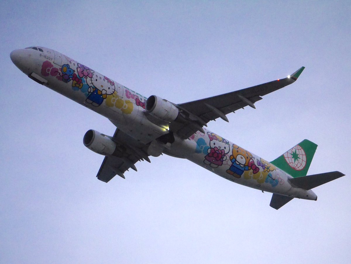 yossyB6's tweet photo. いーばキティちゃん(=^x^=)
.
#evaair
#hellokittyjet
#なかよしジェット
#kix
#関空展望ホール
#関空展望ホールスカイビュー https://t.co/y9b7KDKgD6