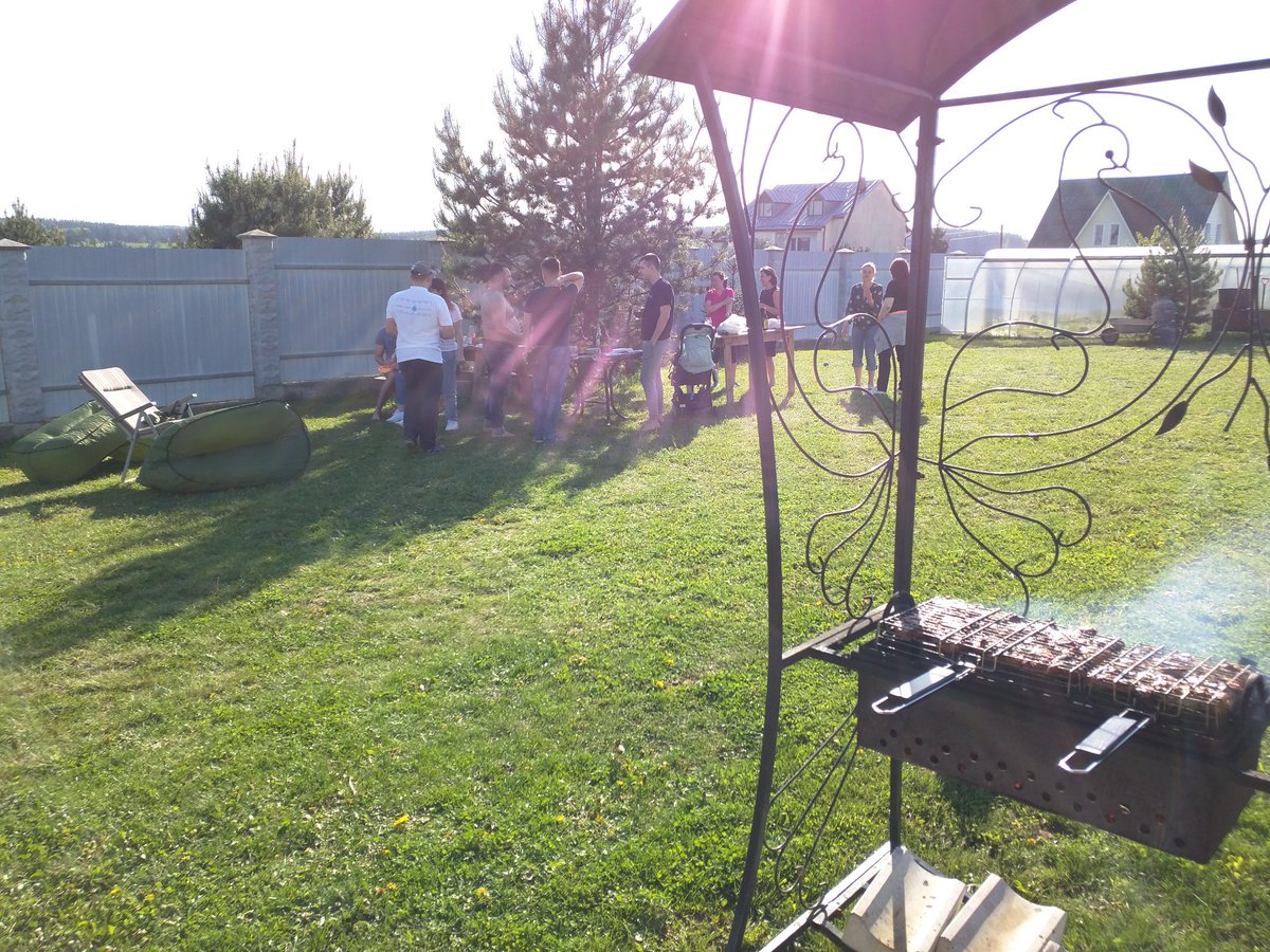 drupalgrandpa's tweet image. After after after party #drupalcampby