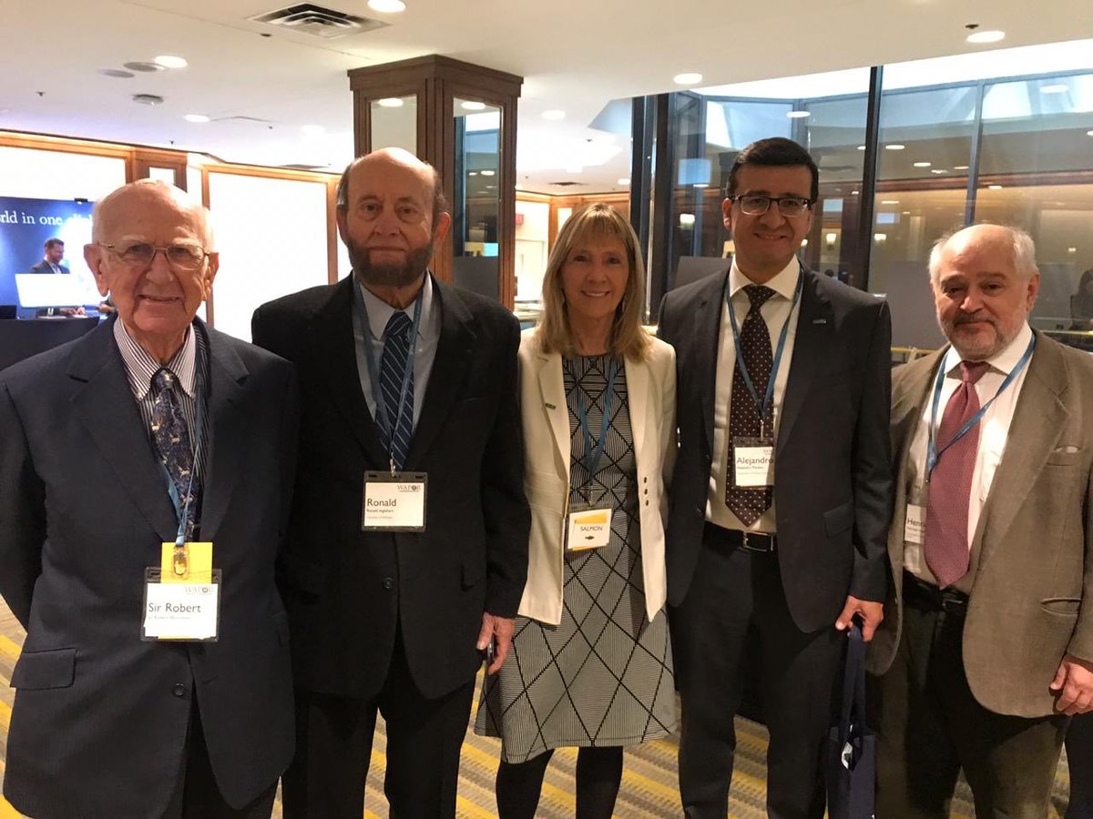 WAPOR's tweet photo. Democracy and Democratic Values Rountable participants (some) moments prior to speaking... #WAPOR2019 https://t.co/kLLO3q7yJS