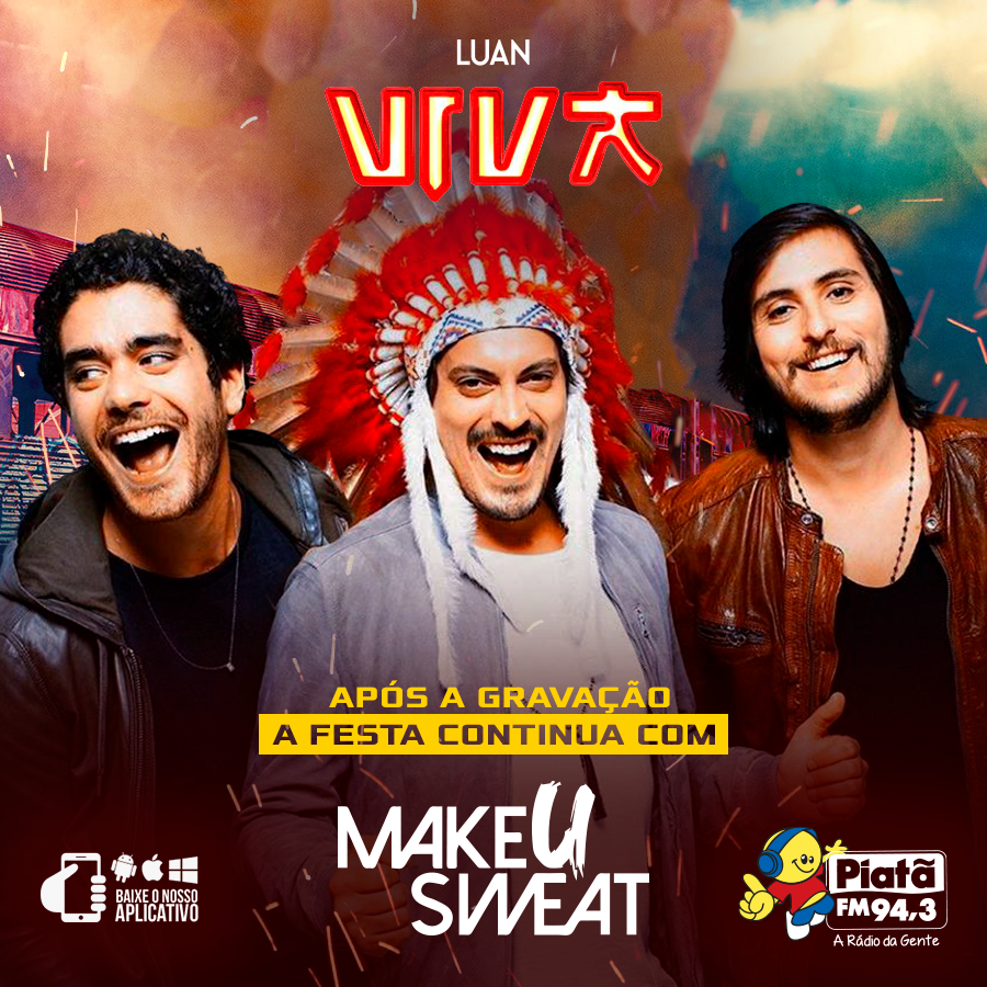 PiataFM's tweet photo. Achou que acabou a gravação e você vai pra casa?🤔 ACHOU ERRADO!😁 Logo depois a festa continua com a galera #MakeUSweat!🌀😍🎧🎶
ㅤ
#EmpurraPiatã #LuanSantana #GravaçãoDVD #VoceSeraContagiado #VivaLuan https://t.co/2WHMjXDXzf