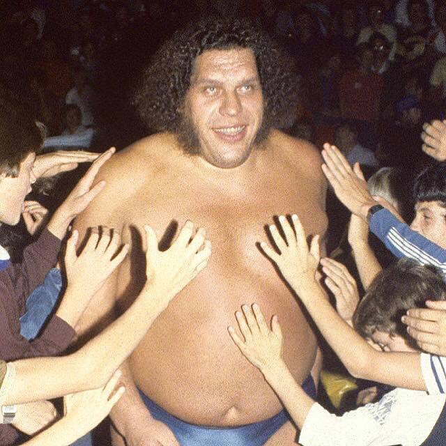 Happy birthday Andre the Giant 