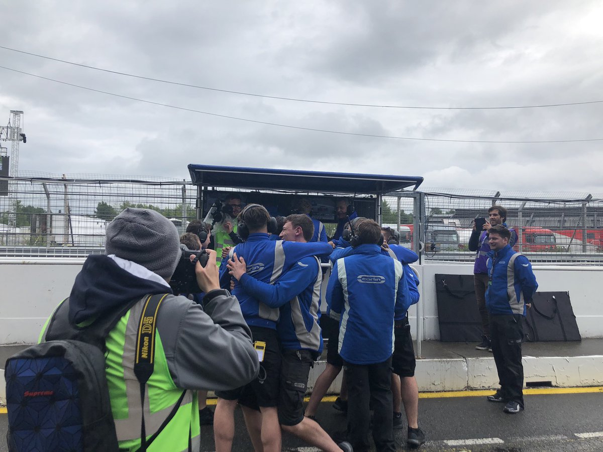 #EFOpen #PauGP 
YESSSSS! #PauGp winners. <a href="/BillyMonger/">Billy Monger</a> you legend! And <a href="/nicolai_kj/">Nicolai Kjærgaard</a> brilliantly joins him on the podium! 
Hahn P5 and @teppeinatori11 P7