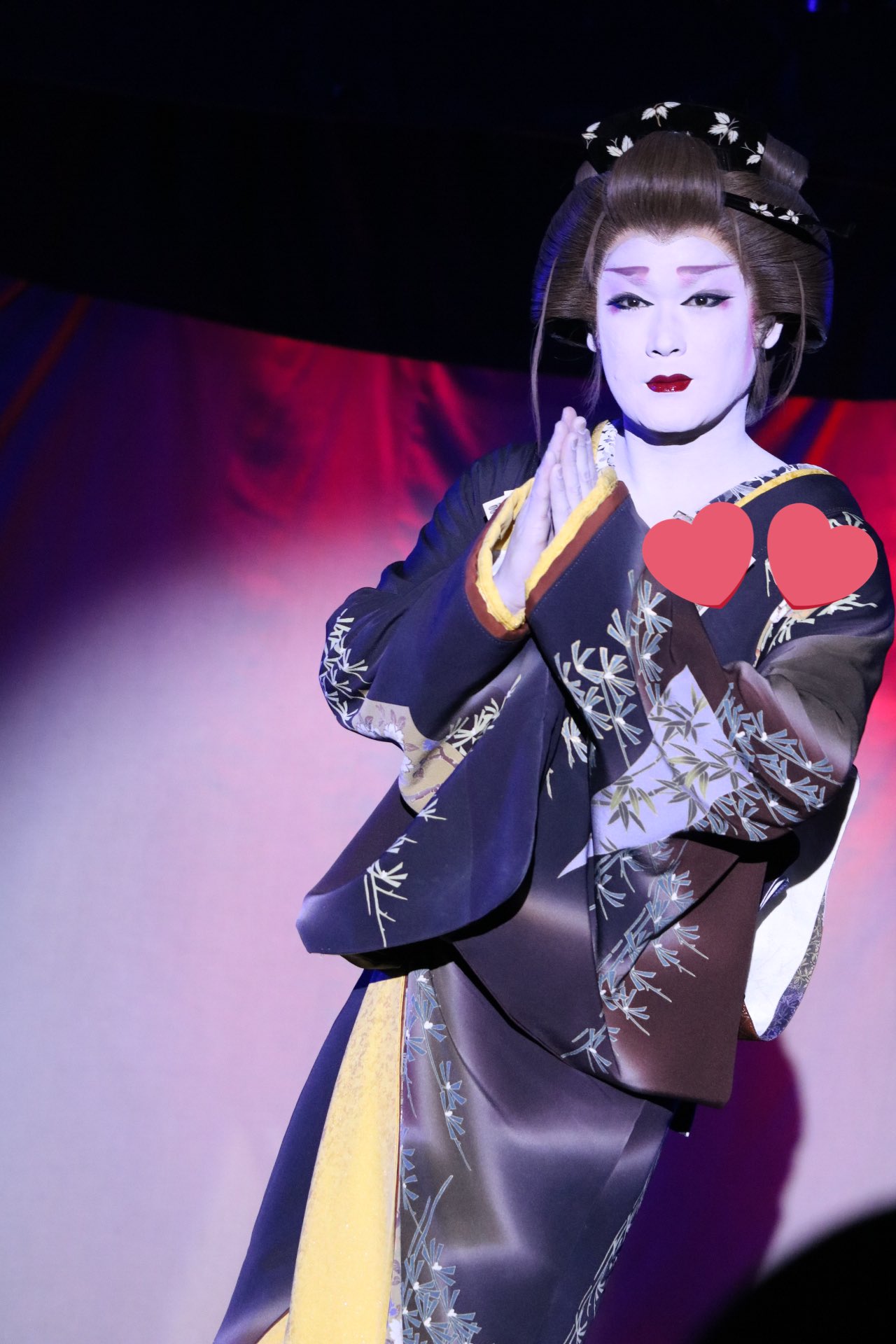 大衆演劇 女着① 橘大五郎様と、早乙女太一様の相舞踊の男花魁をお作りさせて