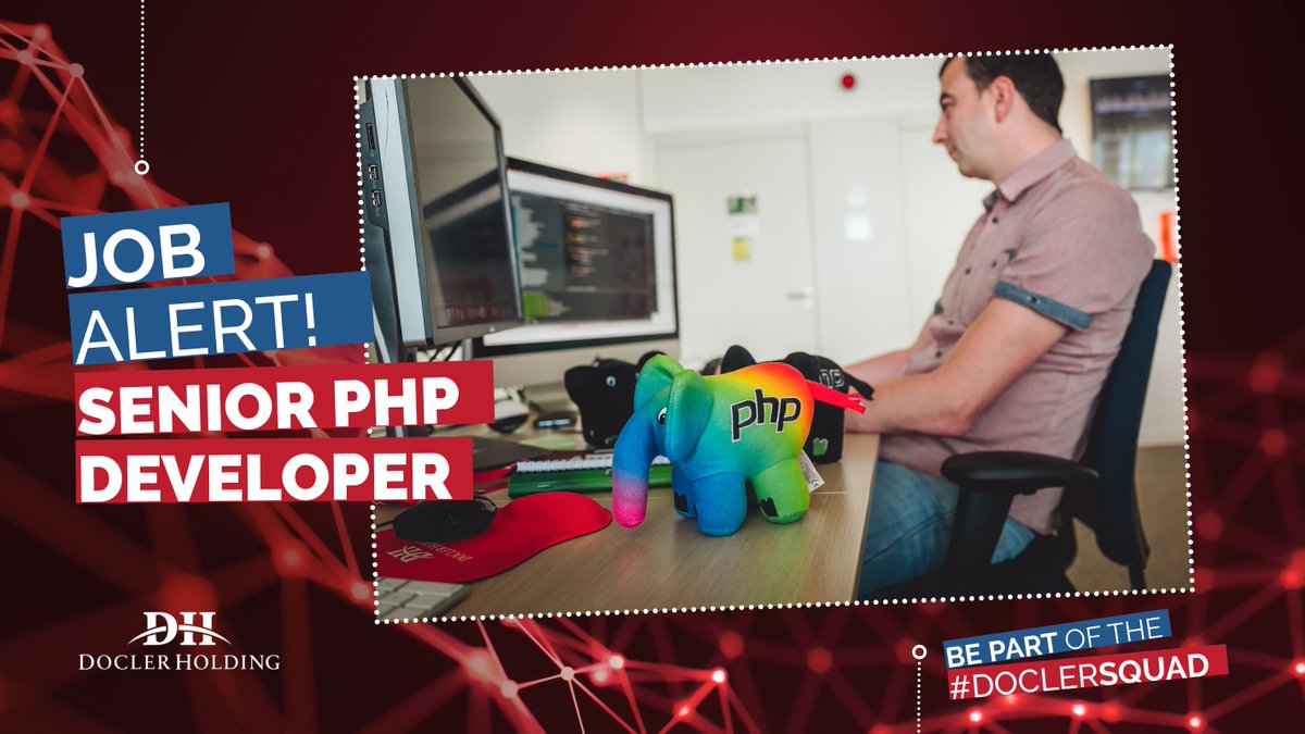DoclerHoldingLU's tweet photo. โซ๏ธ JOB ALERT โซ๏ธ
We're looking for a SENIOR PHP DEVELOPER to join our #DoclerSquad ! https://t.co/gZVgDfp3F4
#docler #senior #php #developer #DoclerSquad #JobAlert #officelife #weareDocler #hiring #Luxembourg #HiringNow #officejobs #doclerholding https://t.co/YtsMuDTCTe