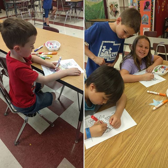 artedallthetime's tweet image. After learning about Georges Seurat, first graders worked so very hard on some pointillism practice to prepare for their paintings! #suchfocus #manydots #relaxingfriday bit.ly/2VzA5jv