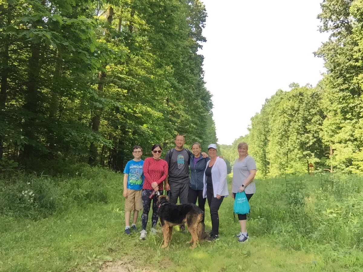 EveryMindInc's tweet photo. Check another trail off Lauren's list! Beautiful morning hike. Thanks to those who joined us!! @MontgomeryParks #everytrail #everycall #everymind https://t.co/ZPMYDMX3w8