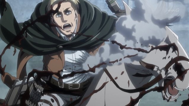 黒衣の紳士 保卒の知能 超大型巨人の作画やばすぎて鳥肌なんだけど笑 もうすぐあのシーズン3の特殊edの選択のシーンかな 毎週世界観に飲み込まれて終わるから来週がくっそ楽しみ Shingeki 進撃の巨人season3