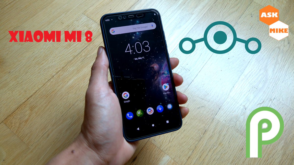 AskMikeDIY's tweet photo. Xiaomi Mi 8 with Lineage OS 16 Android 9 Pie
https://t.co/kLLbWGv5lx
#Xiaomi #Android #smartphones #LineageOS #DIY #tutorials https://t.co/YyZEs2BIXK