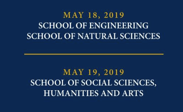RufusBobcat's tweet photo. Today we celebrate our graduates from the School of Social Sciences, Humanities & Arts. We have a total of 701 graduates. We will cheer you on as you take your first steps as a @UCMerced graduate! #UCM2019 #UCMSFC @UofCalifornia https://t.co/YveALnDnwv