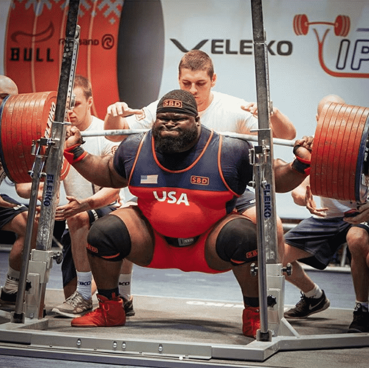 TomiVenus's tweet photo. The man with a total of over 2400lbs! Powerlifter Ray Williams is #TeamNoAbs https://t.co/s8JorumrUh