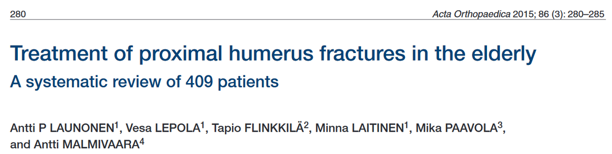 NITEPresearch's tweet photo. Past NITEP study:
"Nonoperative treatment over locking plate systems and tension banding is weakly supported"
@ActaOrt @LaunonenA @MinnaLaitinen2 @paavola_mika @anttimal 
https://t.co/z8GWkyS8aV https://t.co/tpMQkCPw7U