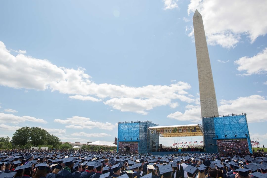 Congratulations and raise high to the George Washington University class of 2019! 💙