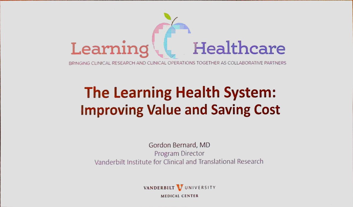 gsmartinmd's tweet photo. Examples from #LearningHealthcare from Gordon Bernard @VUMChealth, even “negative” studies are important because they can eliminate ineffective and unnecessary interventions #ATS2019 https://t.co/ChcgIJ7MxE