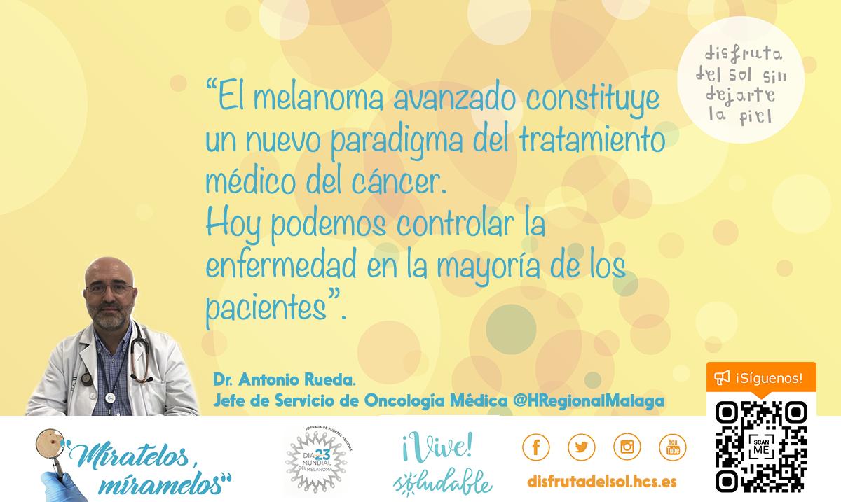 disfrutadelsol's tweet photo. #DíaMundialdelMelanoma · · Jornada de Puertas Abiertas · Dr. Antonio Rueda, oncólogo en
@HRegionalMalaga @saludand
@aecc_es
@AECCMALAGA
#Soludable2020 🌞
#DisfrutadelSOL #MíratelosMíramelos
#ViveSoludable https://t.co/4KJwqmcmw2