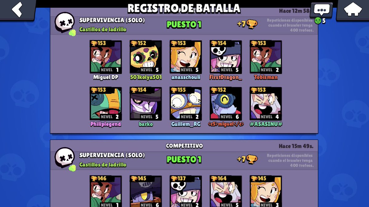 MiguelDP_BS's tweet photo. Ni me lo creo la bestialidad que he hecho con Rosa😱 9 Victorias seguidas en Superviviencia!

Falta una foto q no me deja poner🤣 https://t.co/3tPPtj9a7m