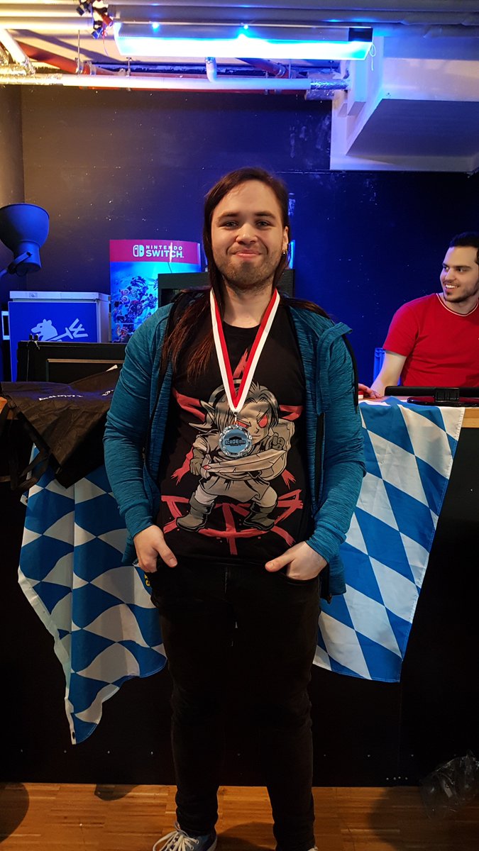 MunichSmash's tweet photo. Munich Smash Academia 5 has concluded and @Yeteyy is our champion after an incredible losers run! @sillintor made a good showing finishing in 2nd place. A respectable 3rd place goes to @SnormandaSSB.
Congratulations to all of them and we hope to see you next time!
#MSA5 https://t.co/ZnT0CFZqe8