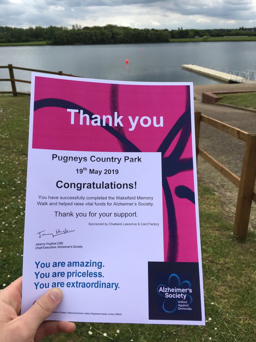 Harvey_Blake's tweet image. The first #WakefieldMemoryWalk2019 was a great success! A lovely walk raising money for a worthwhile cause @alzheimerssoc @YorkshireLegal