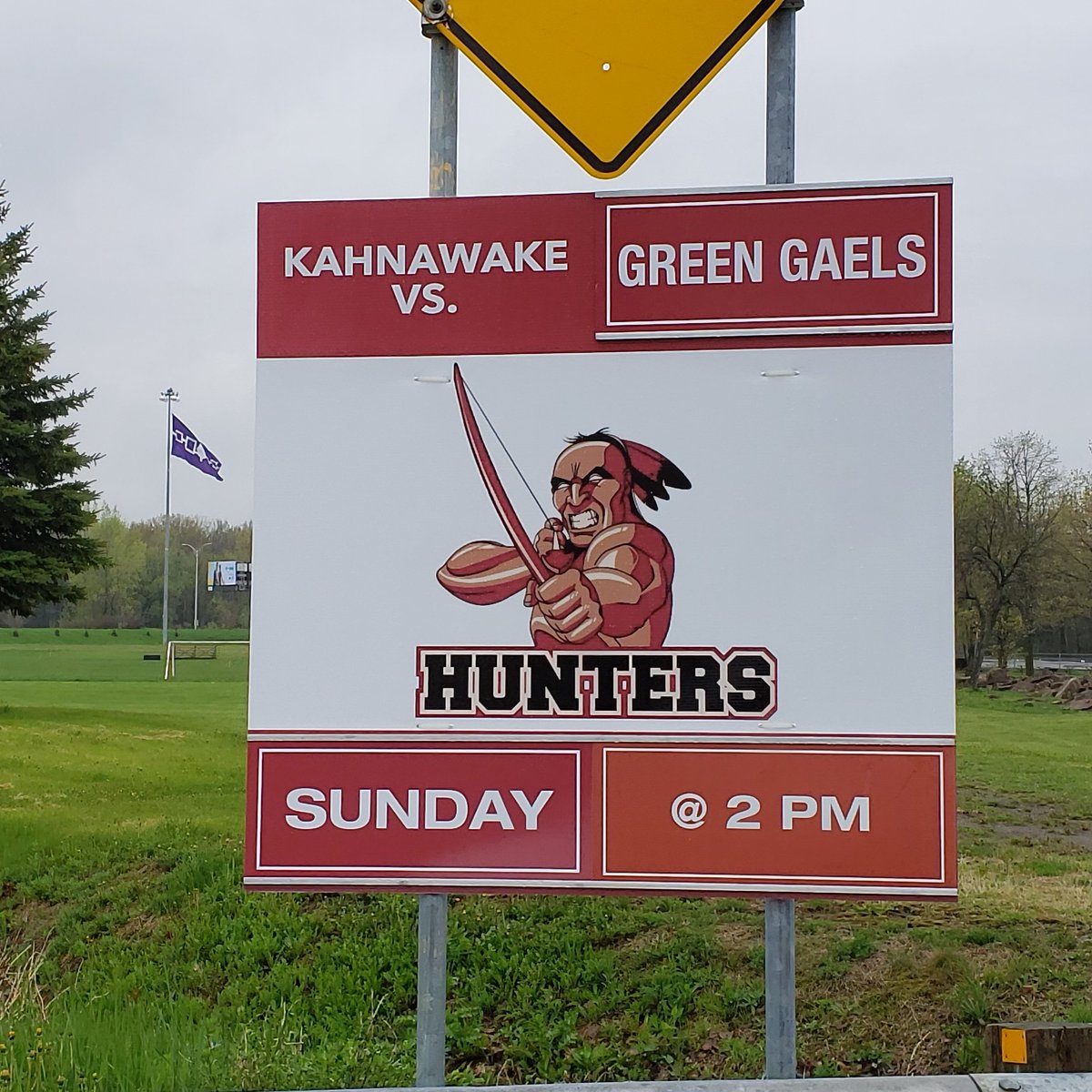 Green Gaels visit Kahnawake 2pm start