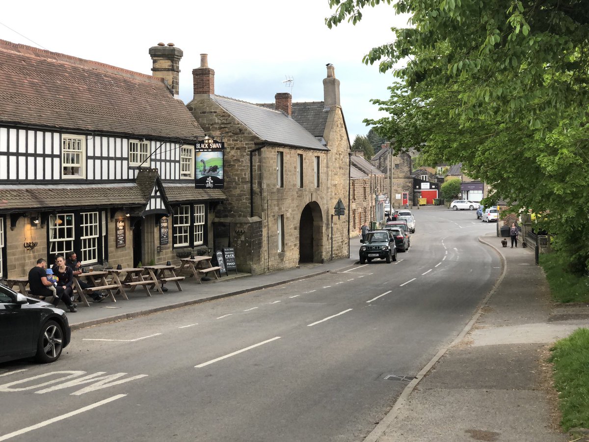 casa_jamus's tweet photo. Last perf of The Man Without today in the lovely village of Crich. Sold out. Set’s up. Grab your tinned fish and your megaphone. Here we go. #ManWithoutaPast @NPtheatre https://t.co/2I9mFlr8b7